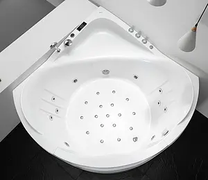 Ванна акриловая с гидромассажем Gemy 165x165 G9247 K Ванна акриловая с гидромассажем Gemy 165x165 G9247 K, 1