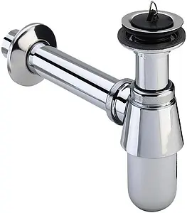 Сифон бутылочный для раковины Viega 5755 хром 366681 Сифон бутылочный для раковины Viega 5755 хром 366681, 1