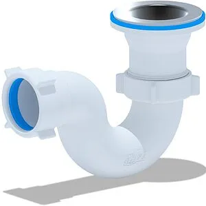 Сифон для душевого поддона Ани Пласт хром E110 Сифон для душевого поддона Ани Пласт хром E110, 1