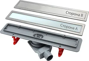 Лоток душевой Set 650мм h=52мм 0.8л/сек Pestan Confluo Premium White Glass Line 650 13000283 Лоток душевой Set 650мм h=52мм 0.8л/сек Pestan Confluo Premium White Glass Line 650 13000283, 5