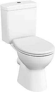 Унитаз-компакт безободковый VitrA S10 Rim-ex белый 9822B003-7204 Унитаз-компакт безободковый VitrA S10 Rim-ex белый 9822B003-7204, 1