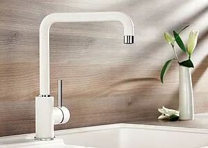 Смеситель для кухни Blanco Mili Silgranit жемчужный/хром 525133 Смеситель для кухни Blanco Mili Silgranit жемчужный/хром 525133, 4