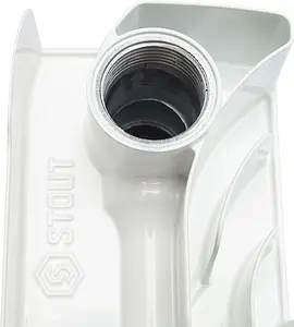 Радиатор биметаллический 10 секций Stout Space 500 SRB-0310-050010 Радиатор биметаллический 10 секций Stout Space 500 SRB-0310-050010, 4