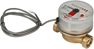 Счетчик воды импульсный Ду15 Itelma WFW24.D080 Счетчик воды импульсный Ду15 Itelma WFW24.D080, 1