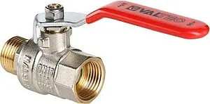 Кран шаровый ½"в x ½"н Valtec Base VT.215.N.04 Кран шаровый ½"в x ½"н Valtec Base VT.215.N.04, 1