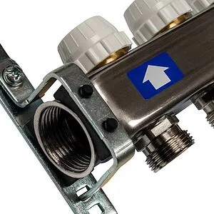 Группа коллекторная без расходомеров 3 отвода 1"в/в x ¾"ек Stout SMS 0922 000003 Группа коллекторная без расходомеров 3 отвода 1"в/в x ¾"ек Stout SMS 0922 000003, 5