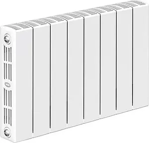 Радиатор биметаллический 8 секций Rifar SUPReMO 350 RS35008 Радиатор биметаллический 8 секций Rifar SUPReMO 350 RS35008, 1