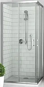 Душевое ограждение 900x900мм прозрачное/матовое стекло Roltechnik Lega Line LLS2/900 554-9000000-00-21 Душевое ограждение 900x900мм прозрачное/матовое стекло Roltechnik Lega Line LLS2/900 554-9000000-00-21, 1