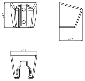 Держатель ручного душа Ravak 612.00 хром X07P345 Держатель ручного душа Ravak 612.00 хром X07P345, 2