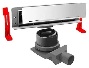 Лоток душевой Set встраиваемый в стену 310мм h=56мм 0.8л/сек Pestan Confluo Wall Drain 300 13100060 Лоток душевой Set встраиваемый в стену 310мм h=56мм 0.8л/сек Pestan Confluo Wall Drain 300 13100060, 1