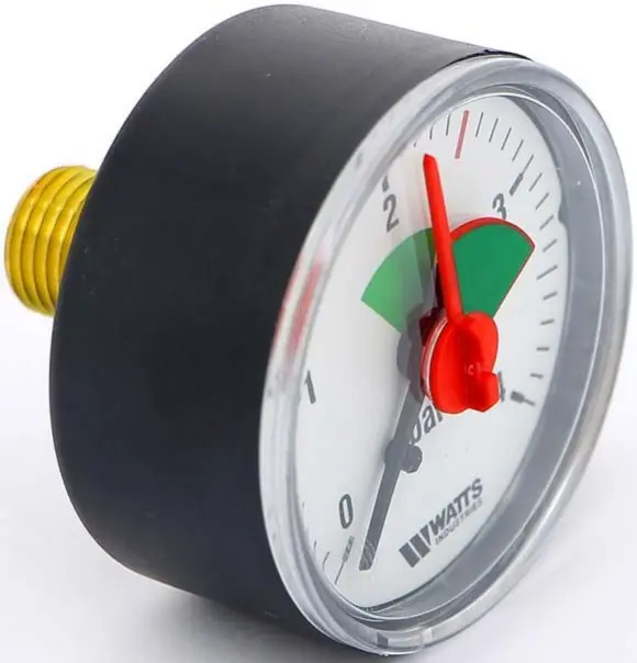 Манометр аксиальный Watts MAL 50мм 4 бар ¼" 10008089 Манометр аксиальный Watts MAL 50мм 4 бар ¼" 10008089, 2