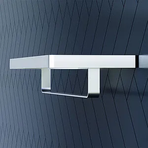 Полка для полотенец Damixa Jupiter чёрный матовый/алюминий DA7737700 Полка для полотенец Damixa Jupiter чёрный матовый/алюминий DA7737700, 5