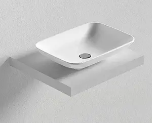 Раковина Bien Harmony 54 белый HRLG05401FD0W5000 Раковина Bien Harmony 54 белый HRLG05401FD0W5000, 4