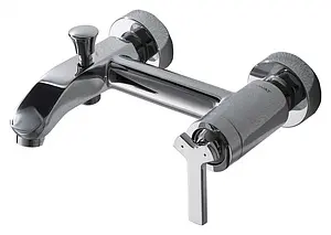 Смеситель для ванны Bravat Waterfall хром F673107C-01 Смеситель для ванны Bravat Waterfall хром F673107C-01, 1