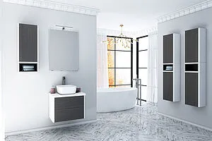 Шкаф Aquaton Брук 30 дуб феррара/белый 1A202503BCDF0 Шкаф Aquaton Брук 30 дуб феррара/белый 1A202503BCDF0, 4