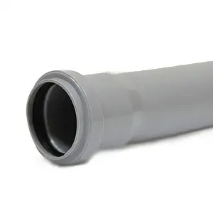 Труба канализационная внутренняя D=50мм L=150мм Политэк Стандарт 115015 Труба канализационная внутренняя D=50мм L=150мм Политэк Стандарт 115015, 1