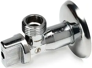 Кран шаровый угловой ½"н x ½"н хром Giacomini R613X003 Кран шаровый угловой ½"н x ½"н хром Giacomini R613X003, 1