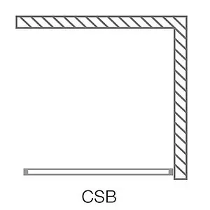 Душевое ограждение 820мм прозрачное стекло Roltechnik CSB 340-9000000-01-01 Душевое ограждение 820мм прозрачное стекло Roltechnik CSB 340-9000000-01-01, 2
