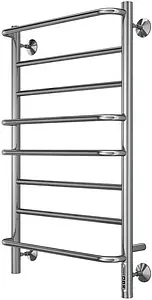 Полотенцесушитель электрический лесенка Terminus Евромикс П8 500х850 электро quick touch полированная сталь 4670078531292 Полотенцесушитель электрический лесенка Terminus Евромикс П8 500х850 электро quick touch полированная сталь 4670078531292, 1
