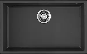 Мойка кухонная Omoikiri Tedori 66-U-BL черный 4993972 Мойка кухонная Omoikiri Tedori 66-U-BL черный 4993972, 1