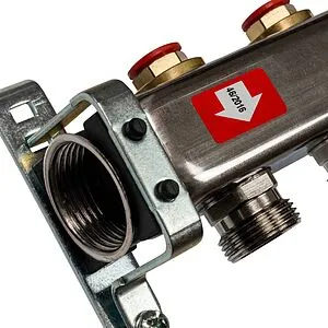 Группа коллекторная без расходомеров 4 отвода 1"в/в x ¾"ек Stout SMS 0922 000004 Группа коллекторная без расходомеров 4 отвода 1"в/в x ¾"ек Stout SMS 0922 000004, 4