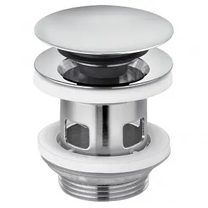 Выпуск автоматический для раковины с переливом Kludi хром 1042405-00 Выпуск автоматический для раковины с переливом Kludi хром 1042405-00, 1