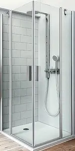 Душевое ограждение 1000x1000мм прозрачное стекло Roltechnik Tower Line TDO1+TDO1/1000*1000 724-1000000-00-02+724-1000000-00-02 Душевое ограждение 1000x1000мм прозрачное стекло Roltechnik Tower Line TDO1+TDO1/1000*1000 724-1000000-00-02+724-1000000-00-02, 1