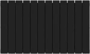 Радиатор биметаллический 12 секций нижнее правое подключение Rifar Supremo Ventil 500 черный RSVRP50012 ant Радиатор биметаллический 12 секций нижнее правое подключение Rifar Supremo Ventil 500 черный RSVRP50012 ant, 4