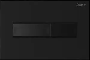 Клавиша смыва для унитаза Loranto Line 7323 черный матовый Клавиша смыва для унитаза Loranto Line 7323 черный матовый, 1