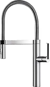 Смеситель для кухни с выдвижным изливом Blanco Culina-S нержавеющая сталь 517598 Смеситель для кухни с выдвижным изливом Blanco Culina-S нержавеющая сталь 517598, 1