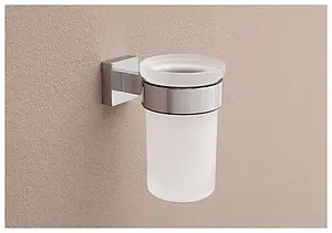 Стакан двойной Aquanet хром 4784 Стакан двойной Aquanet хром 4784, 3