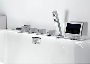 Ванна акриловая с гидромассажем Gemy 171x86 L G9066 II K L Ванна акриловая с гидромассажем Gemy 171x86 L G9066 II K L, 5