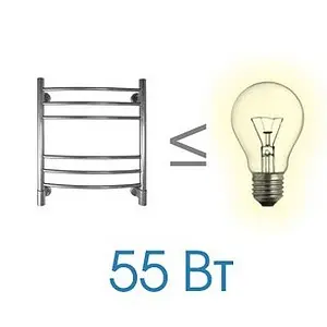 Полотенцесушитель электрический лесенка Energy Ergo 600х500 полированная сталь Полотенцесушитель электрический лесенка Energy Ergo 600х500 полированная сталь, 4