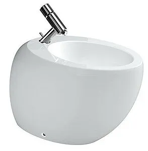 Биде напольное Laufen Alessi One c покрытием LCC белый 8.3297.1.400.304.1 Биде напольное Laufen Alessi One c покрытием LCC белый 8.3297.1.400.304.1, 1