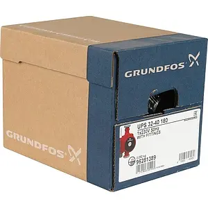 Насос циркуляционный Grundfos UPS 32-40 180 96281389 Насос циркуляционный Grundfos UPS 32-40 180 96281389, 4