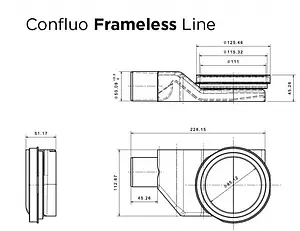 Лоток душевой Set 750мм h=62мм 0.8л/сек Pestan Confluo Frameless Line 750 13701232 Лоток душевой Set 750мм h=62мм 0.8л/сек Pestan Confluo Frameless Line 750 13701232, 5