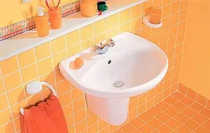 Раковина Jika Lyra 50 белый 8142700001049 Раковина Jika Lyra 50 белый 8142700001049, 5