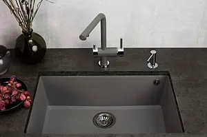 Мойка кухонная Omoikiri Tedori 66-U-BL черный 4993972 Мойка кухонная Omoikiri Tedori 66-U-BL черный 4993972, 3