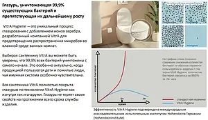Унитаз-компакт безободковый VitrA S10 Rim-ex белый 9822B003-7204 Унитаз-компакт безободковый VitrA S10 Rim-ex белый 9822B003-7204, 4