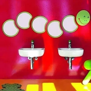 Зеркало Laufen Florakids 32.8 зелёный 4.6161.2.003.472.1 Зеркало Laufen Florakids 32.8 зелёный 4.6161.2.003.472.1, 4