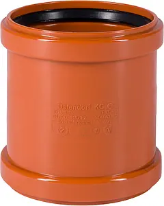 Муфта надвижная (ремонтная) наружная D=110мм Ostendorf KGU 220500 Муфта надвижная (ремонтная) наружная D=110мм Ostendorf KGU 220500, 1