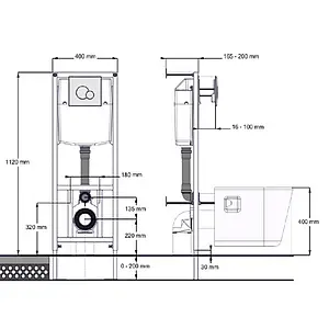 Комплект 5 в 1 Santek Бореаль 1WH302464 с кнопкой белый глянцевый Комплект 5 в 1 Santek Бореаль 1WH302464 с кнопкой белый глянцевый, 2