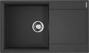 Мойка кухонная Omoikiri Daisen 86-BL черный 4993700 Мойка кухонная Omoikiri Daisen 86-BL черный 4993700, 1