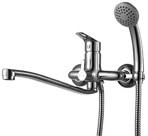 Смеситель для ванны с длинным изливом Lemark Partner хром LM6553C Смеситель для ванны с длинным изливом Lemark Partner хром LM6553C, 1