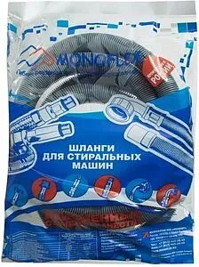 Шланг сливной для стиральной машины Monoflex 3.5м x 19-22мм Н01505 Шланг сливной для стиральной машины Monoflex 3.5м x 19-22мм Н01505, 3