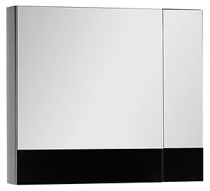 Шкаф-зеркало Aquanet Верона 75 L чёрный 00175385 Шкаф-зеркало Aquanet Верона 75 L чёрный 00175385, 1