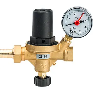 Клапан подпиточный с манометром ½" WATTS ALIMAT ALMD 10004889 Клапан подпиточный с манометром ½" WATTS ALIMAT ALMD 10004889, 1