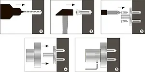 Полка для полотенец Wasserkraft Donau хром 9415 Полка для полотенец Wasserkraft Donau хром 9415, 4