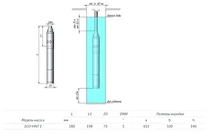 Насос скважинный винтовой 3" Unipump ECO VINT 1 15636 Насос скважинный винтовой 3" Unipump ECO VINT 1 15636, 4