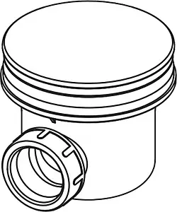 Сифон для душевого поддона AlcaPlast хром A49CR Сифон для душевого поддона AlcaPlast хром A49CR, 3